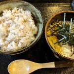 仙の坊 - 麦ご飯/自然薯とろろ汁