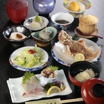 Kappo Ryokan Matsukaze So - 新鮮な旬の魚を心ゆくまでご堪能ください。