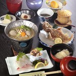 Kappo Ryokan Matsukaze So - メニュー 一例。