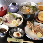 Kappo Ryokan Matsukaze So - メニュー一例。