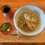 そば乃井 - 料理写真:ごぼう天ぶっかけ蕎麦