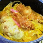 かつ亭 - セットのエビ丼