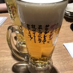 Nikujiru Gyoza no Dandadan Shinjuku Higashiguchi Ten - 生ビール