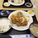 郷や - 料理写真:唐揚げ定食