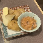 月島もんじゃ たまとや - 塩辛じゃがバター