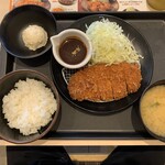 Matsu no Ya Himeji Nosato Ten - 味噌ロースかつ定食