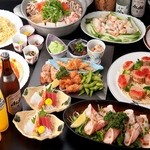 とうげ - 酒肴から〆まで充実した、宴会にぴったりの『3700円コース』