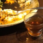 Kyukyoku no Butter Chicken Curry Senmon Ten GANDEN - フリードリンク制、この日はルイボスティー