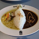 HOUSE DA CURRY - コンビネーションカレー（Ｓ）　630円