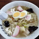 田沢食堂 - 五目ラーメン(塩) 600円