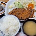 Chinese Masuya - ・かつ定食1100円