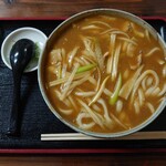 田沼屋 - カレーうどん(900円)+大盛り(100円)