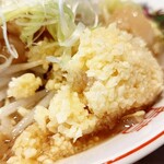 Menya Zero Base Showa Cho Ten - ラーメン(ニンニクマシ+白ネギ)