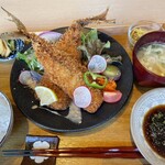 おーくら亭 - アジフライランチ