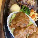 Steak Miya Himeji Ootsu Ten - ハンバーグ＆チキン。