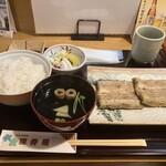 深井屋 - 初めての白焼き！意外とワサビと相性良いのがびっくり