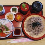 徳兵衛 - ミニ海鮮丼セット