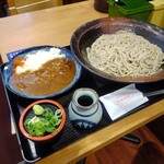 West Kumamoto Shimodori Ten - カレーと蕎麦のセット