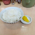 Sofuren Iizuka Ten - 御飯中と沢庵