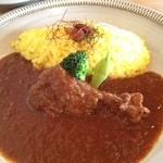 シットロト - 阿波尾鶏のカレー、結構スパイシーですが美味しい！