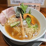 暁 製麺 - 魚介だしらぁ麺