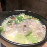 軍鶏 国産地鶏 水炊き ゑ々とこ鶏 - 