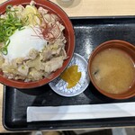 Meshi Dokoro Koshu Tei - 甲州言支豚の極上塩豚丼(1,080円)