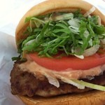 Mos Burger Motomiya Inter Ten - モス野菜バーガー　３３０円