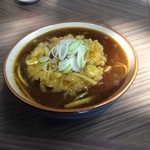 丸三そば - 天カレーそば大盛り