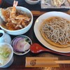 そば切　桔香草 - 上ミニ野菜天丼付きもりそば