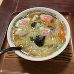 はまや食堂 - もやしうまにラーメン