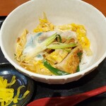 饂飩の四國 - ミニかつ丼（家人）