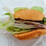 Freshness Burger Shinchitosekuko Ten - ガーデンサラダバーガー