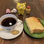 Coffee Hana - モカ　600円(税込)+モーニング(トースト半分)  ※モーニングは無料サービス