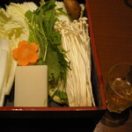 Shabu Tei Santelasuji Ten - 野菜、梅酒