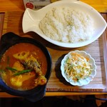 Tandoori Restaurant Asa Chitose Ten - スープカレーセット