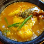 Tandoori Restaurant Asa Chitose Ten - スープカレーのアップ