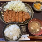 Tonkatsu Hararaki Maruyama Ten - 大ロースカツ定食