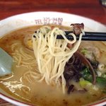 Ajisen Ramen Kumamotoshiminamiku Chikami Ten - 麺