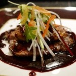 美食クラブ まさき家 - 料理写真:和牛ヘレフォアグラのワインソース添え