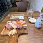 Sushi Bar Yawata BASE - おまかせ握り寿司8貫　1890円