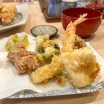 Maguro to Tempura Teishoku Ginpachi - 