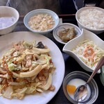 Chinese Kankarin Ishikari Ten - 同行者の日替ランチ