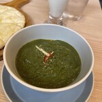 INDIAN CURRY HOUSE Sakai Ten - ほうれん草チキンカレー♪