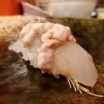 Natori Sushi - カワハギ 肝のせ