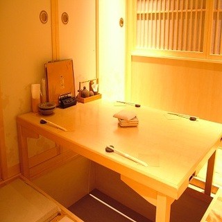 All rooms are completely private rooms with hori-kotatsu style.