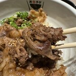 丼&チゲ トッパプ - 牛カルビ丼 大盛