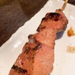 Tontoko Ton Hamamatsu - 写真じゃわからないけどレバーの焼き加減◎