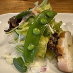 cafe COVO - 【2024.1.28(日)】プレートランチ1,190円の野菜サラダ