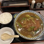 ふじみ - 料理写真:カツカレーうどん定食